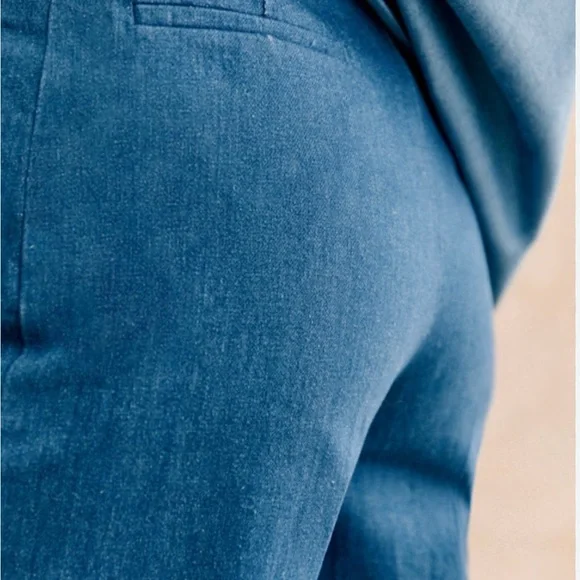 Sezane Martin denim trousers size 42/US10 - Picture 2 of 10